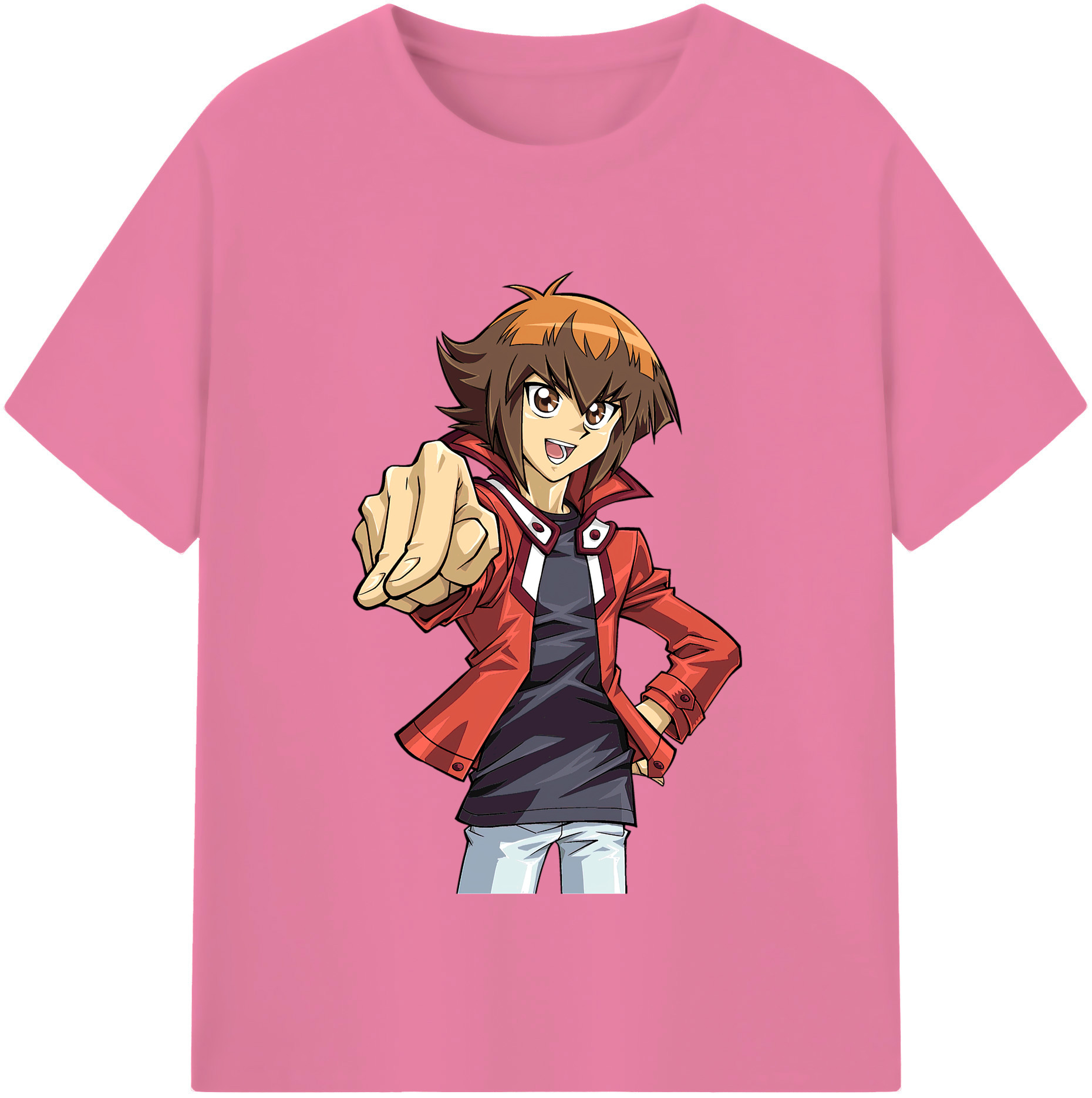 （画像用） 遊☆戯☆王 Yu-Gi-Oh! 綿100％半袖Tシャツ（フロントプリント）